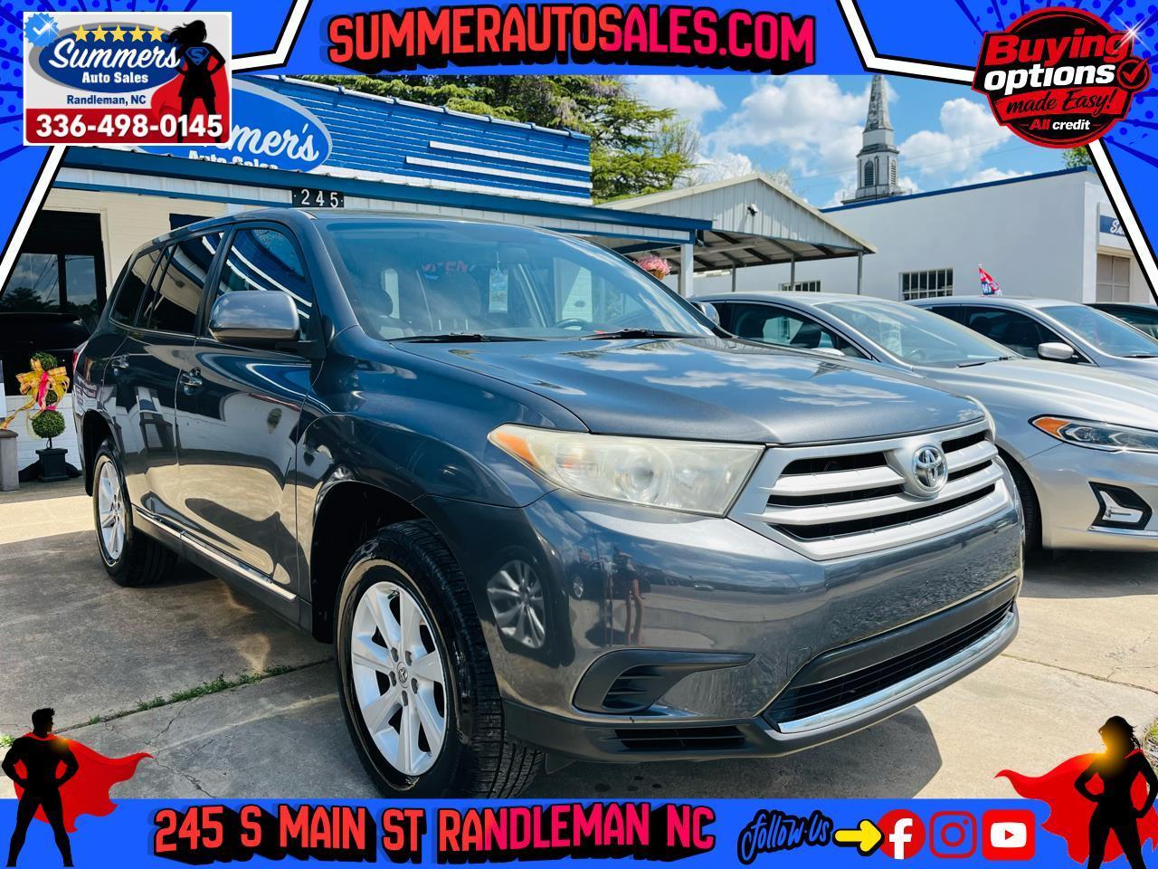 Toyota Highlander 2WD with 3rd-Row Seat 2013