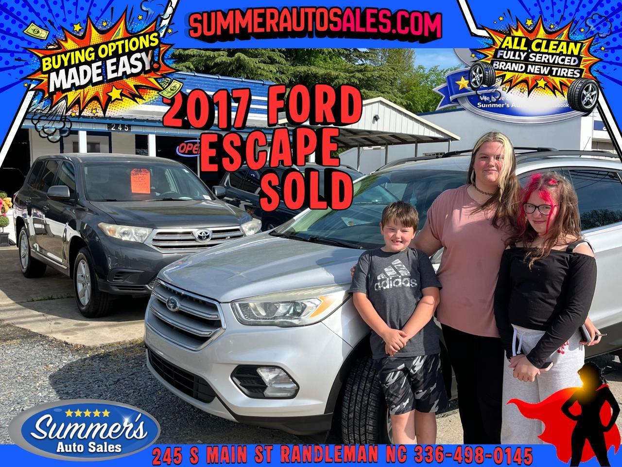 Ford Escape SE FWD 2017