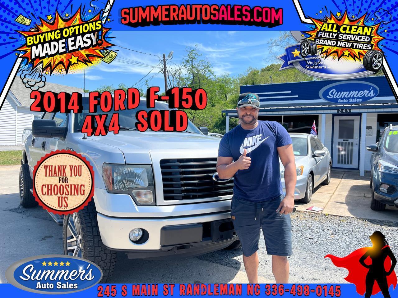 Ford F-150 STX 4WD SuperCrew 5.5' Box 2014