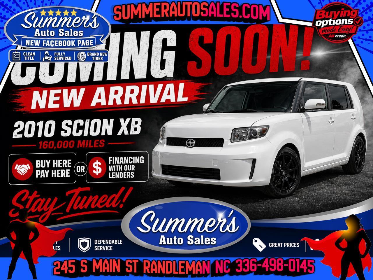 Scion xB 5-Door Wagon 5-Spd MT 2010