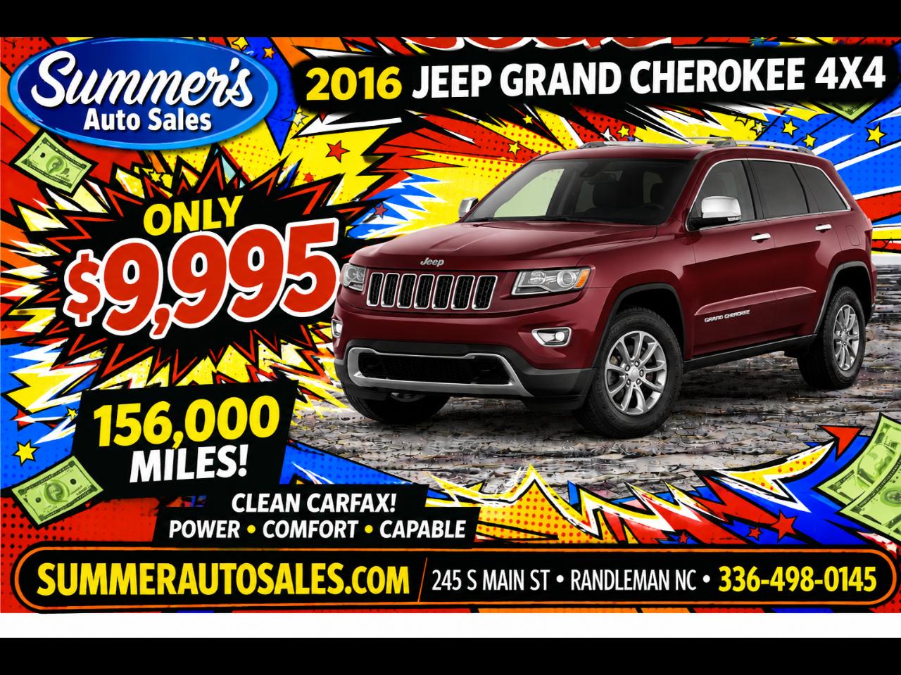 Jeep Grand Cherokee Limited 4WD 2016