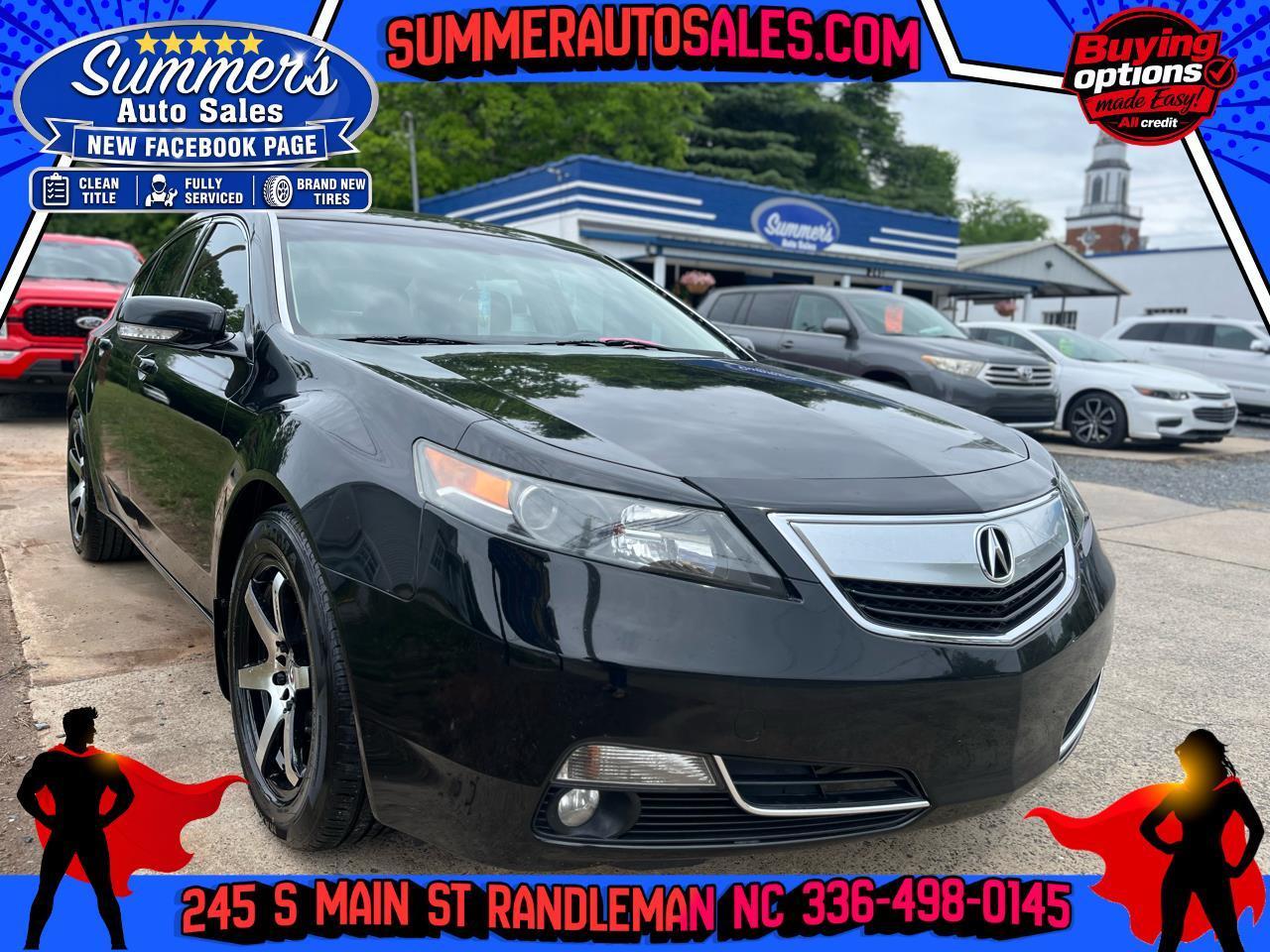 Acura TL 6-Speed AT with Tech Package and 18-In. WP 2012