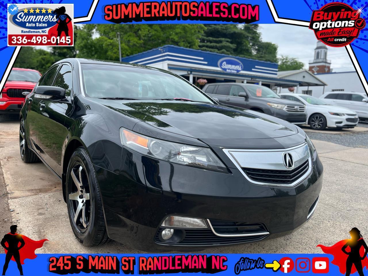 Acura TL 6-Speed AT with Tech Package and 18-In. WP 2012