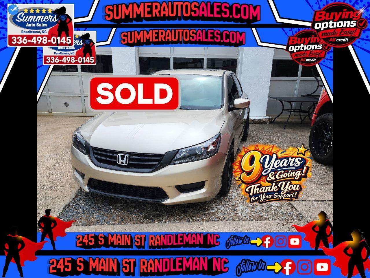 2014 Honda Accord Sport Sedan CVT