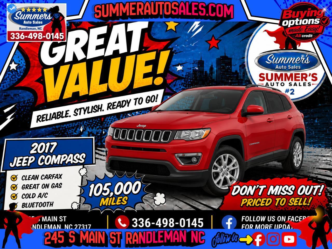 Jeep Compass Latitude 4WD 2017