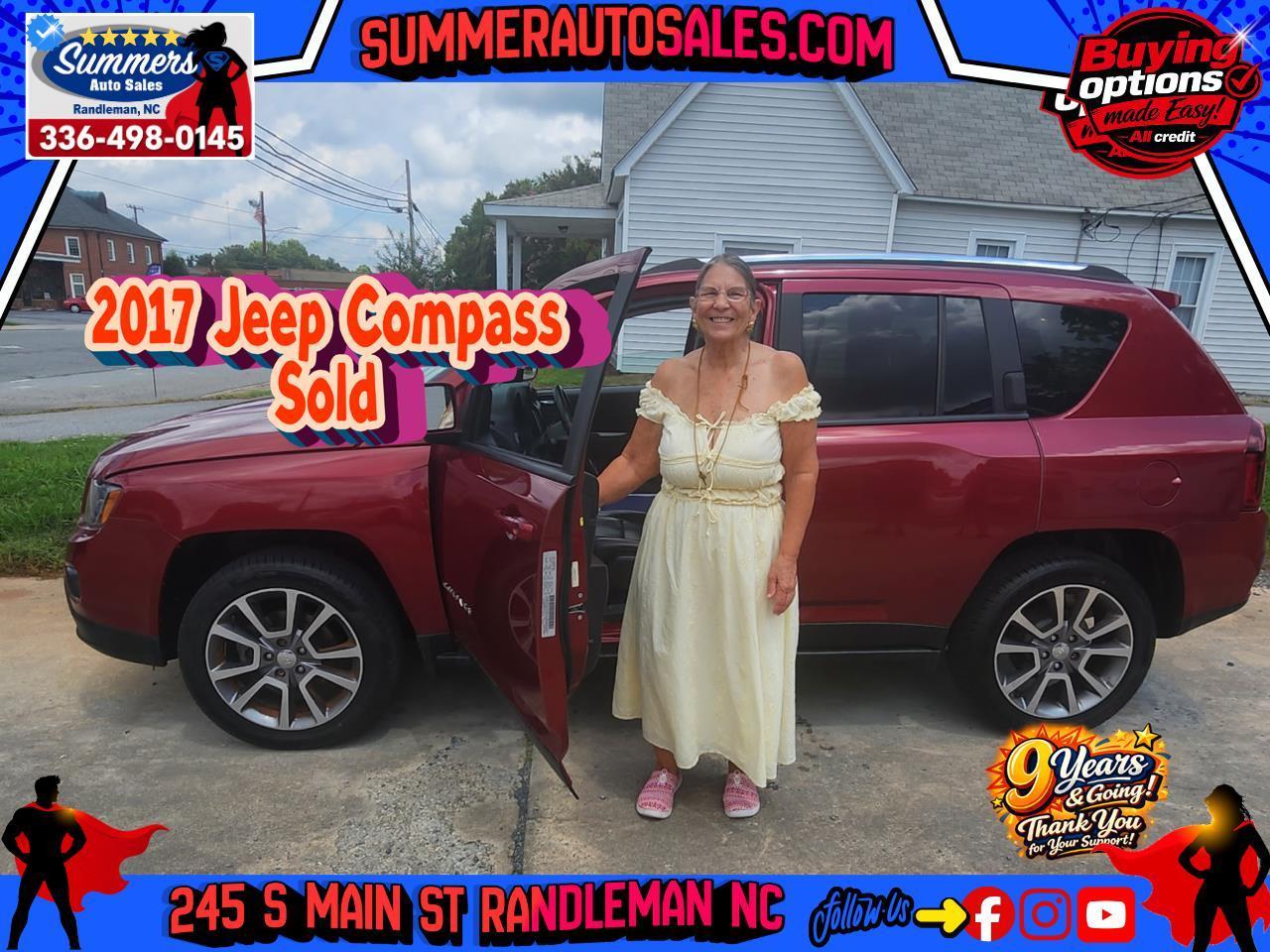 2017 Jeep Compass Latitude 4WD