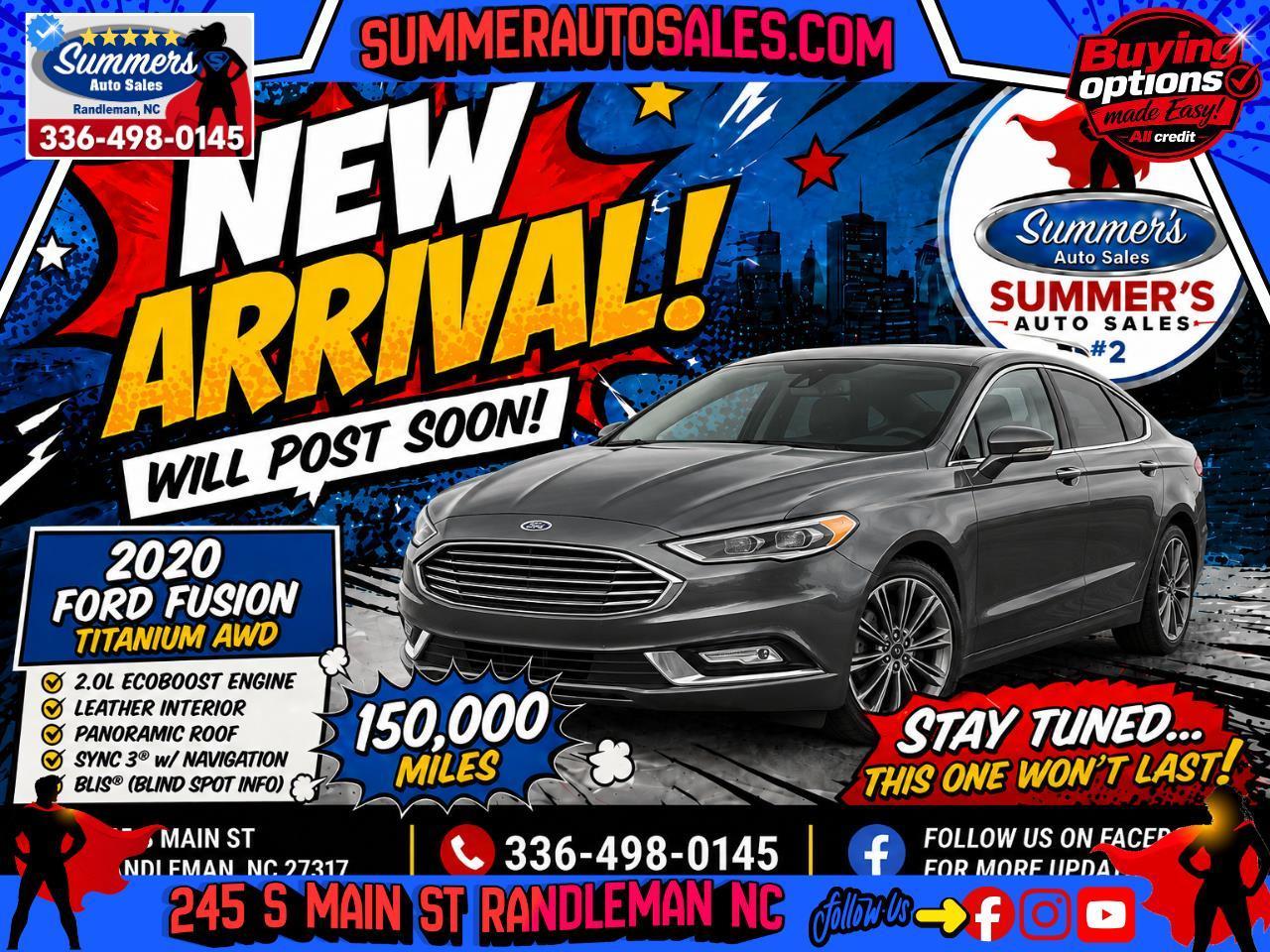 Ford Fusion Titanium AWD 2020