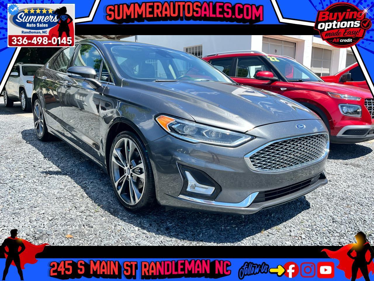 2020 Ford Fusion Titanium AWD