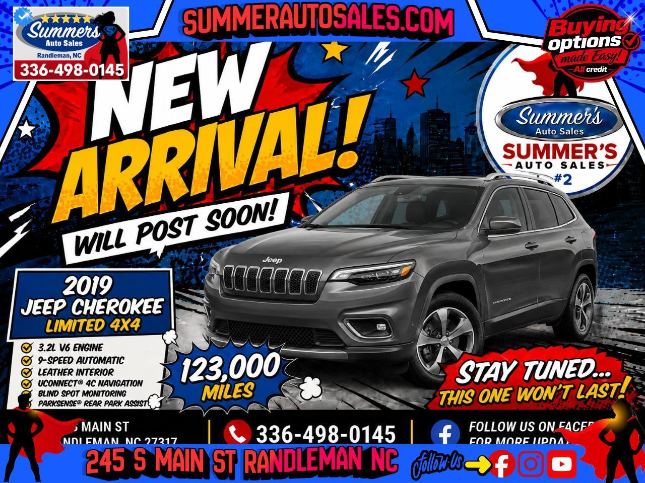 Jeep Cherokee Limited 4WD 2019