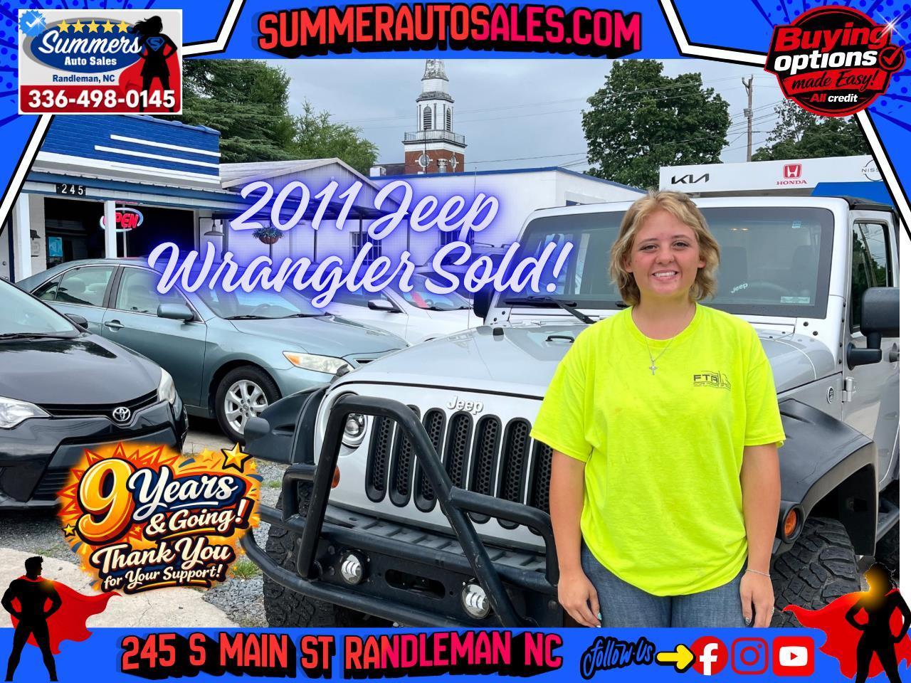 2011 Jeep Wrangler Sport 4WD