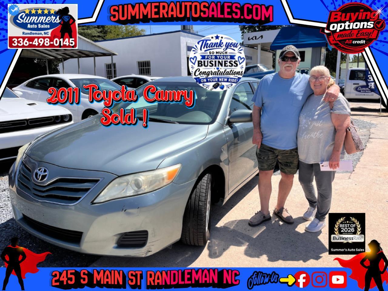 2011 Toyota Camry 4dr Sedan LE Auto