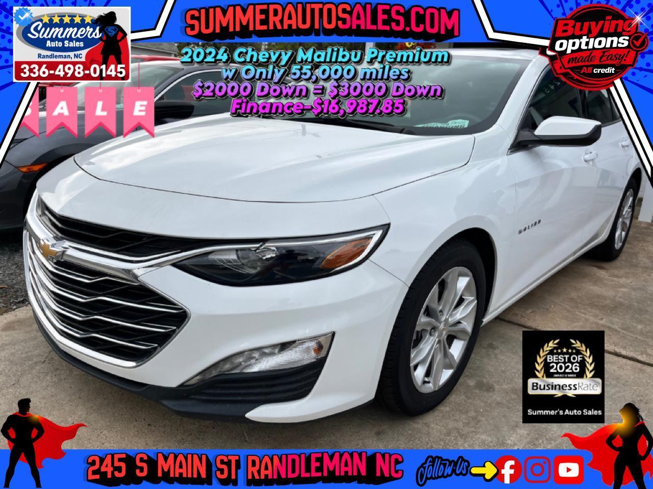 2024 Chevrolet Malibu 4dr Sdn Premier