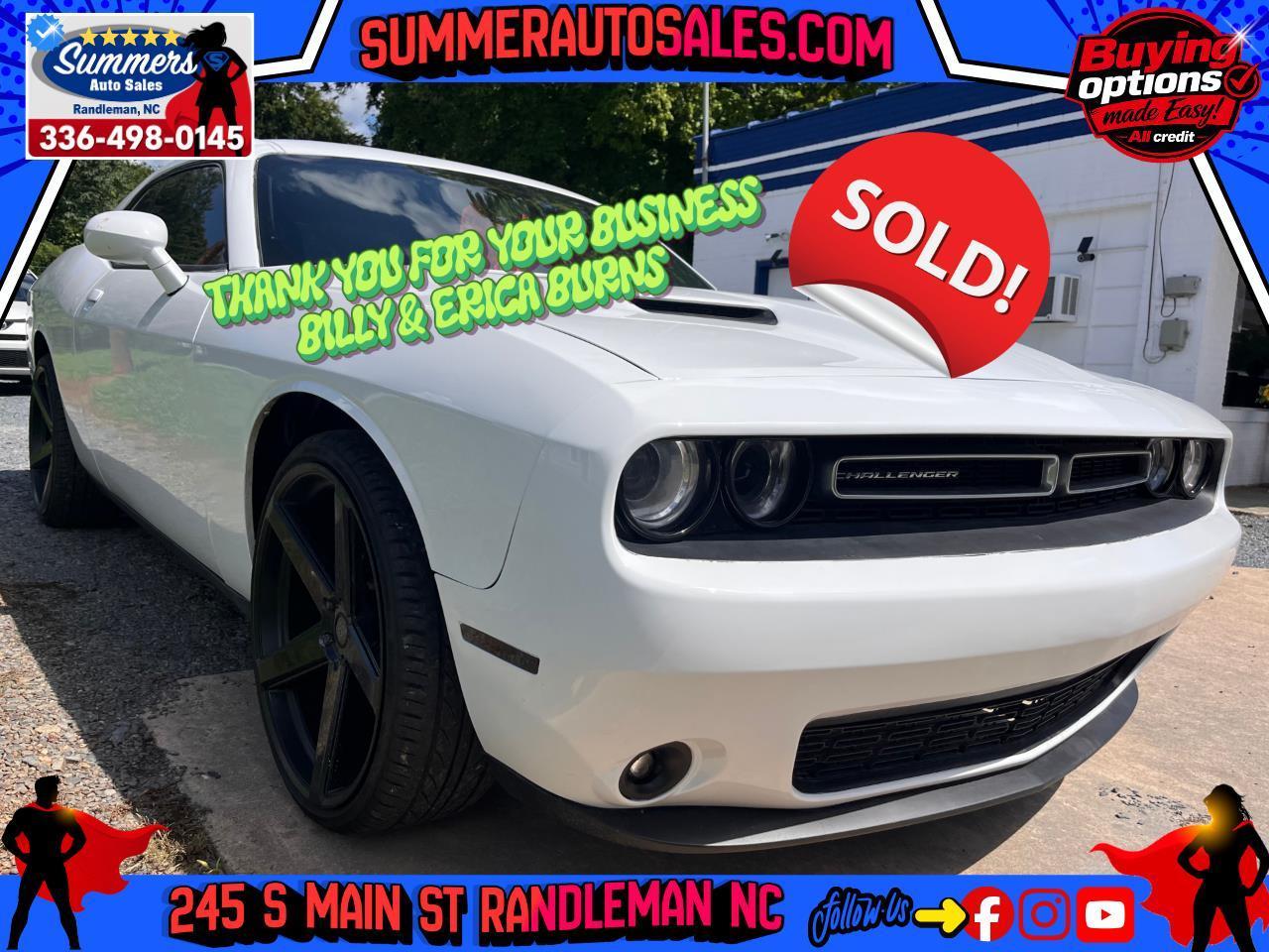 Dodge Challenger SXT 2016