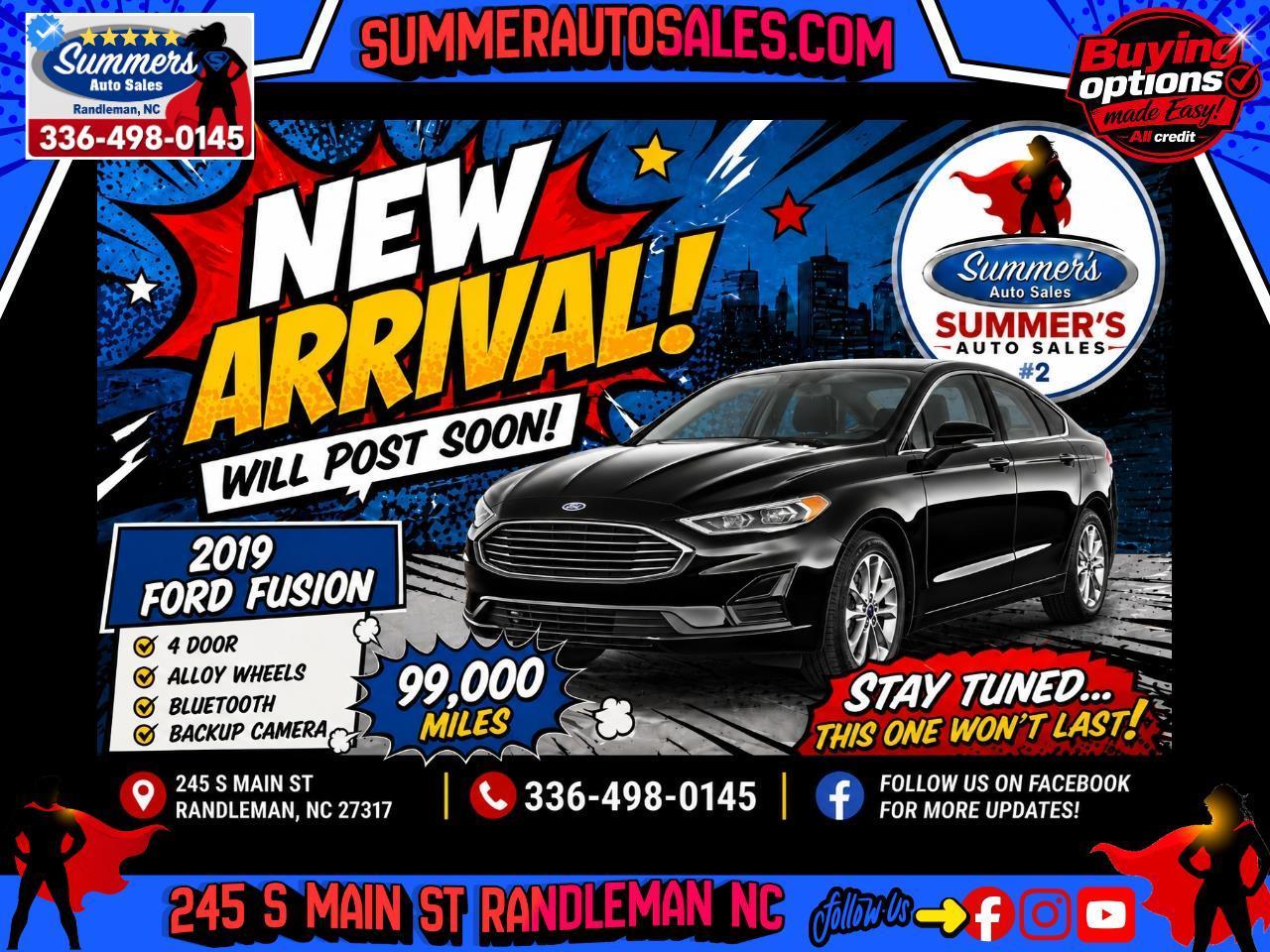 Ford Fusion SE 2019