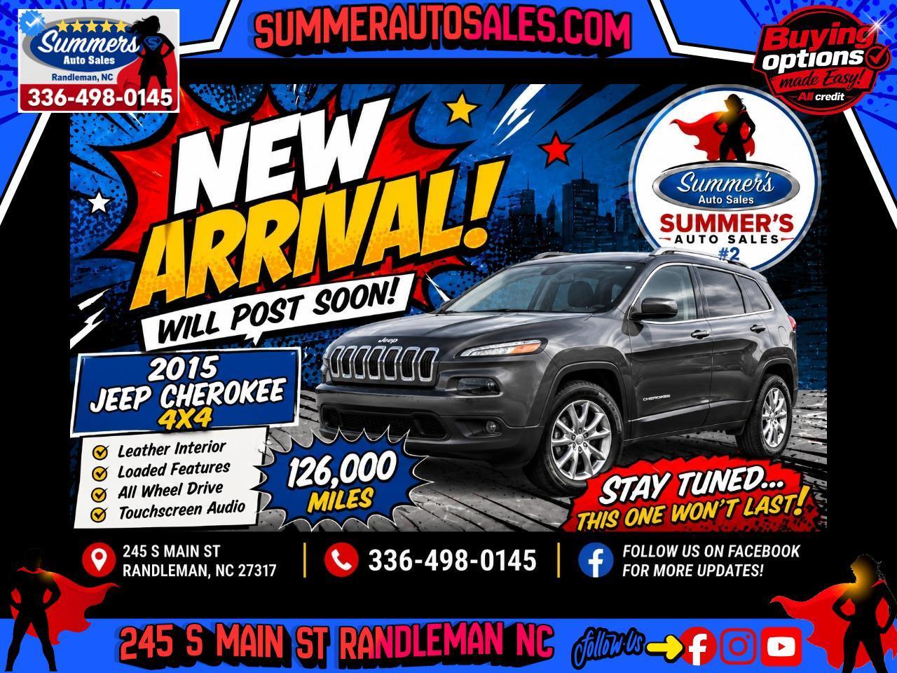 Jeep Cherokee Latitude 4WD 2015