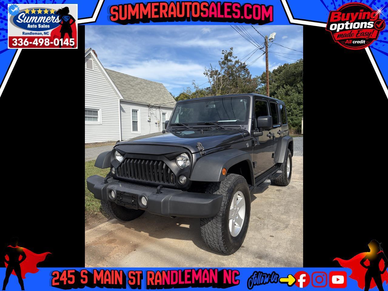 Jeep Wrangler Unlimited Sport 4WD 2017