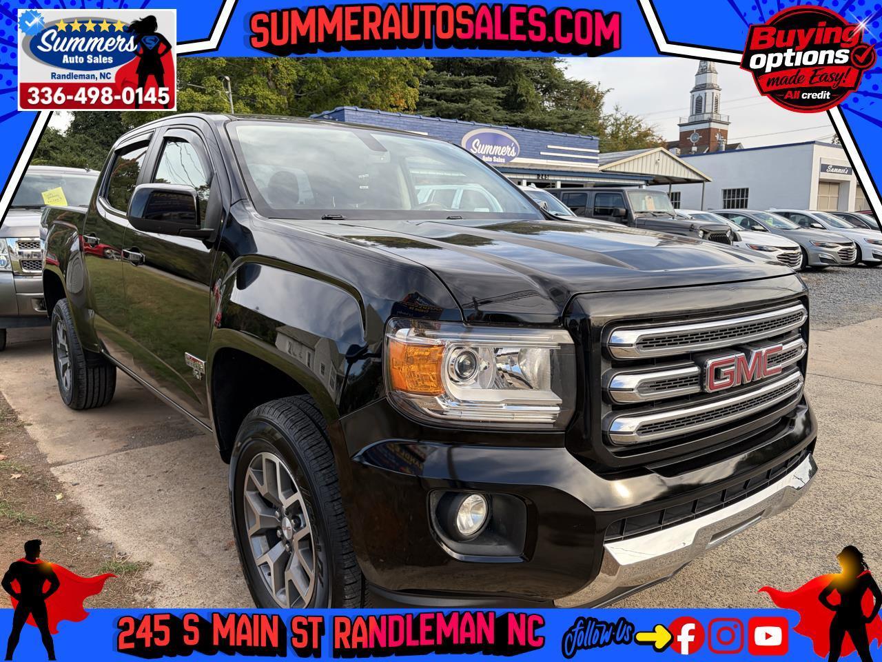 GMC Canyon SLE Crew Cab 4WD Short Box 2015