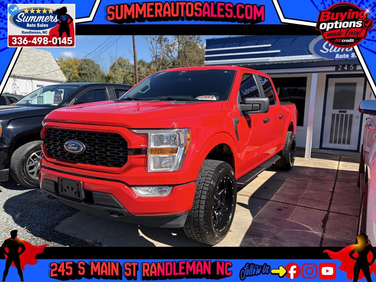 Ford F-150 4WD SuperCrew 145" STX 2021