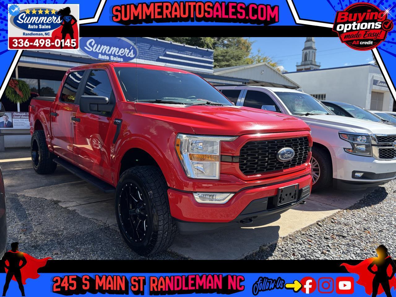 Ford F-150 4WD SuperCrew 145" STX 2021