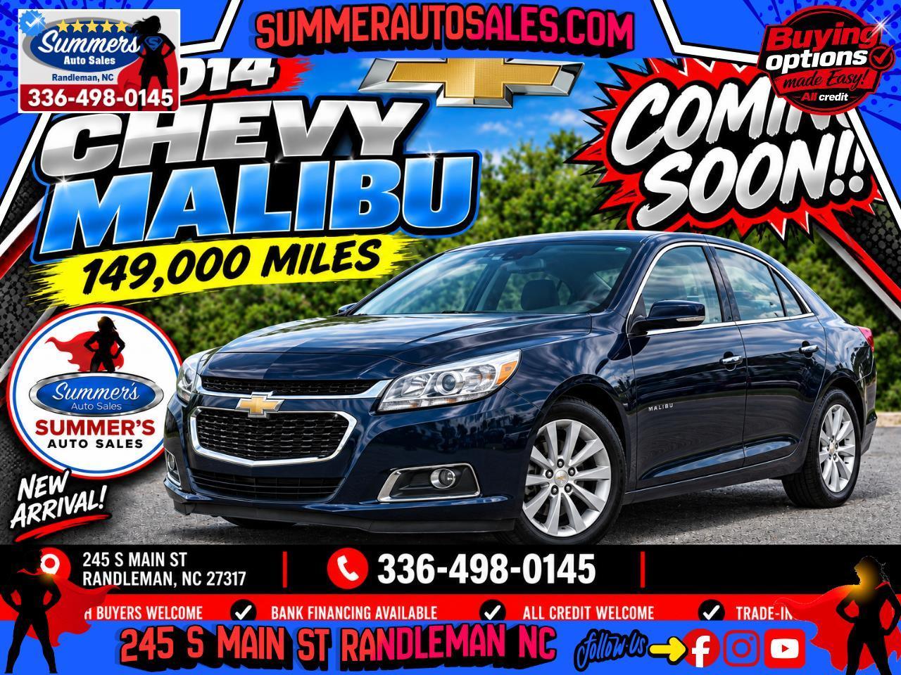 Chevrolet Malibu 1TZ 2014