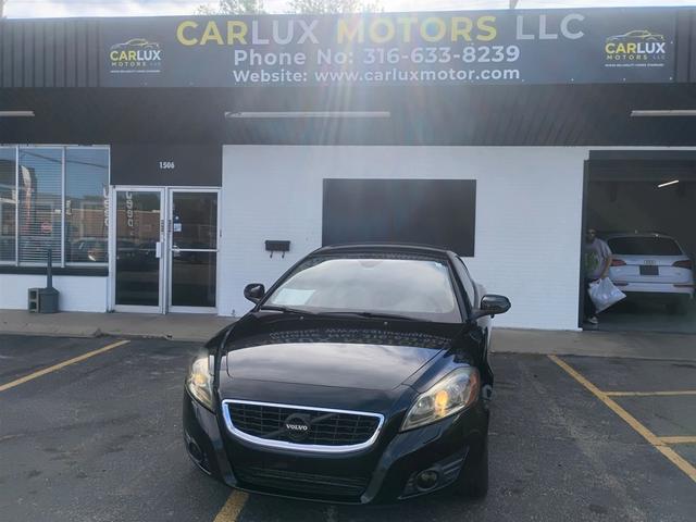 Black 2012 Volvo C70 T5 Convertible Front-Wheel Drive 5-Speed Automatic