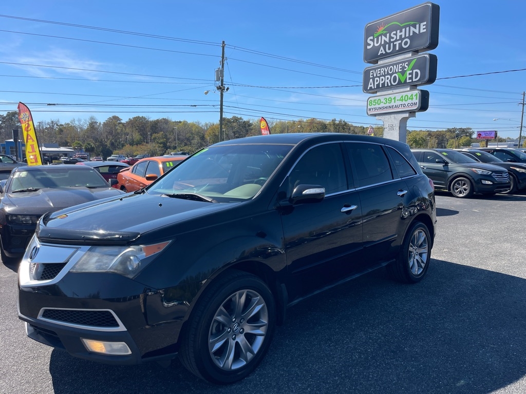 2012 Acura MDX 6-Spd AT w/Tech Package