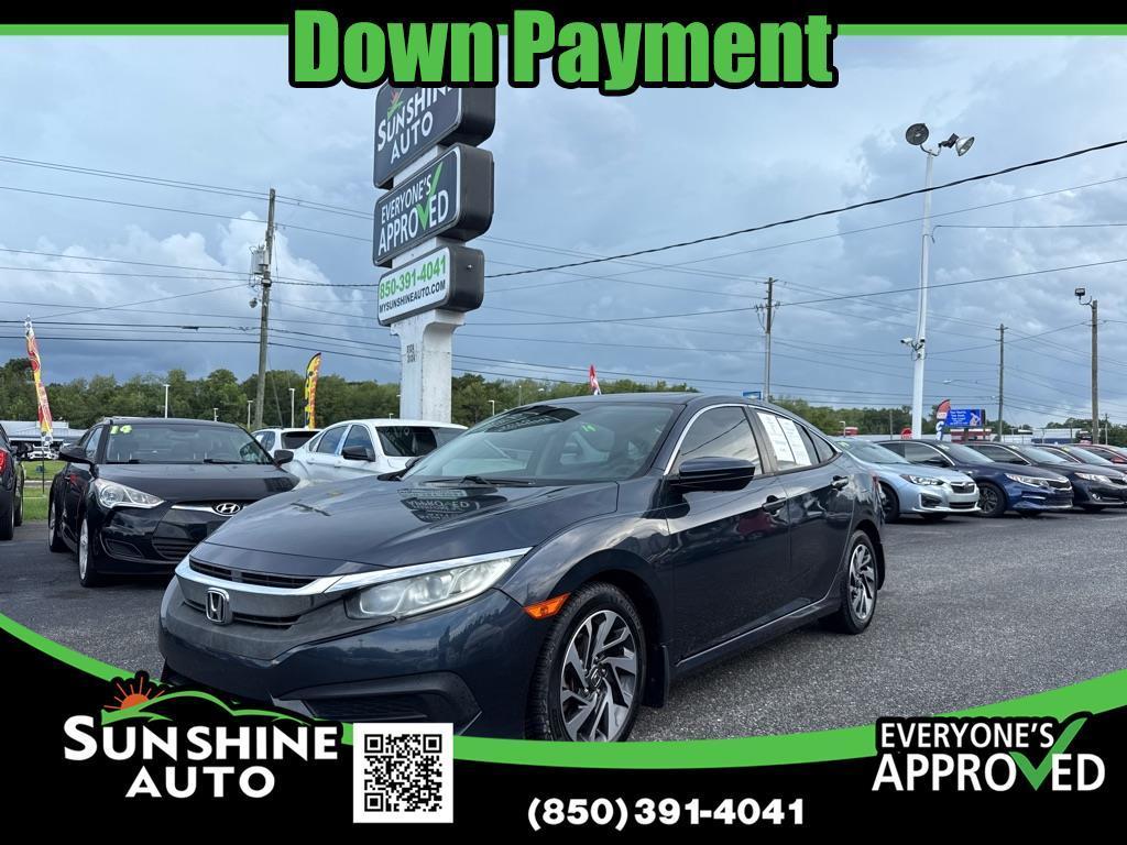 Honda Civic EX Sedan CVT 2018