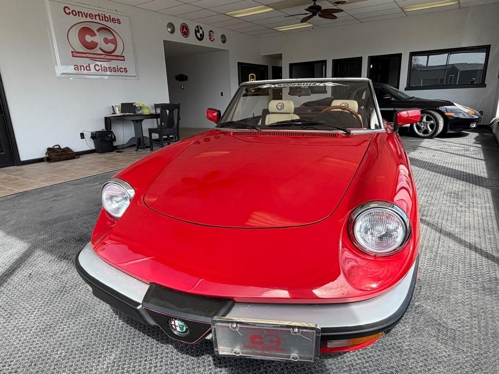 1987 Alfa Romeo Spider Veloce convertible