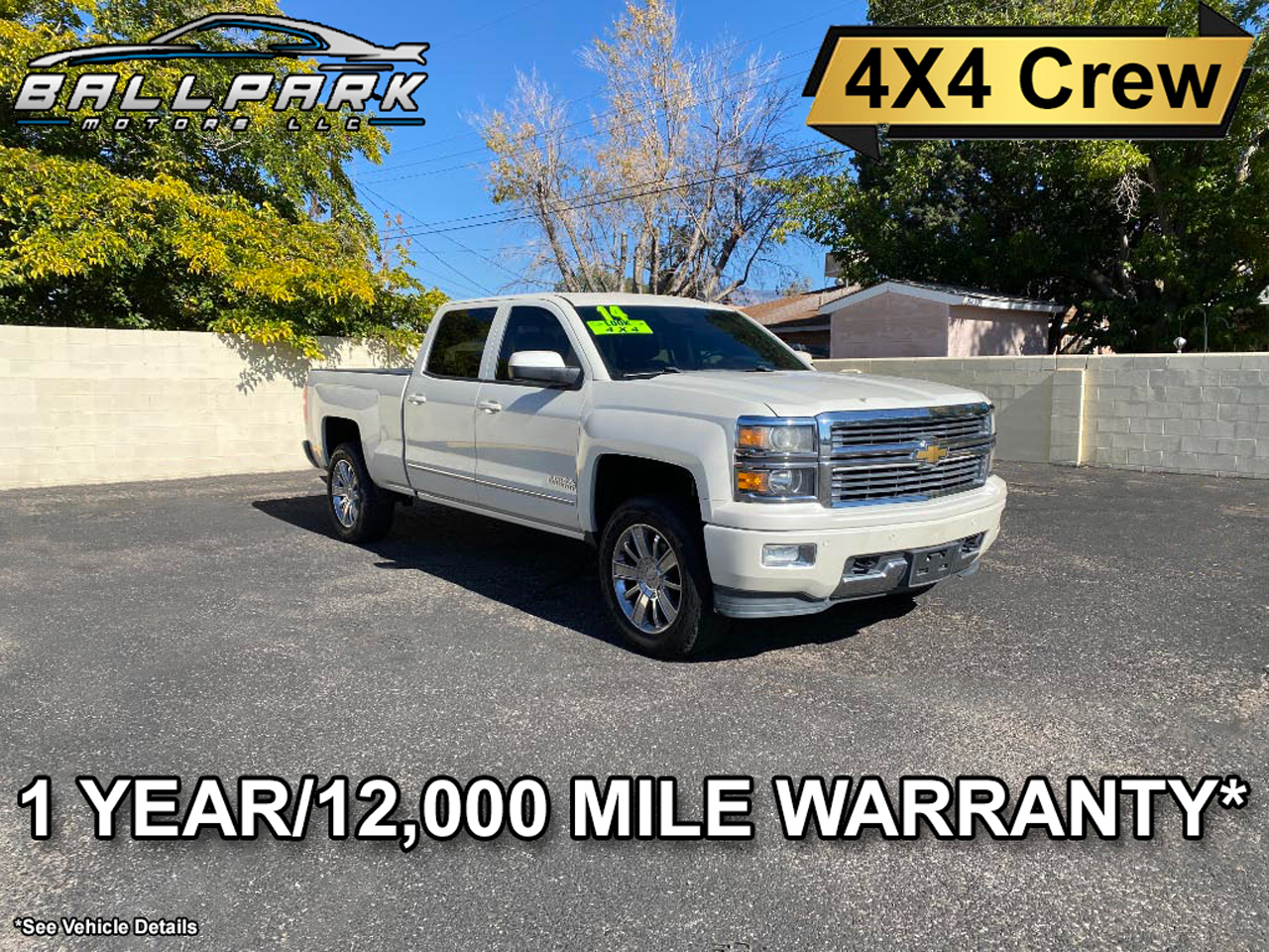 2014 Chevrolet Silverado 1500 High Country Crew Cab 4X4
