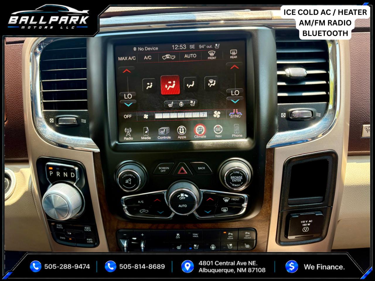 RAM 1500  2016