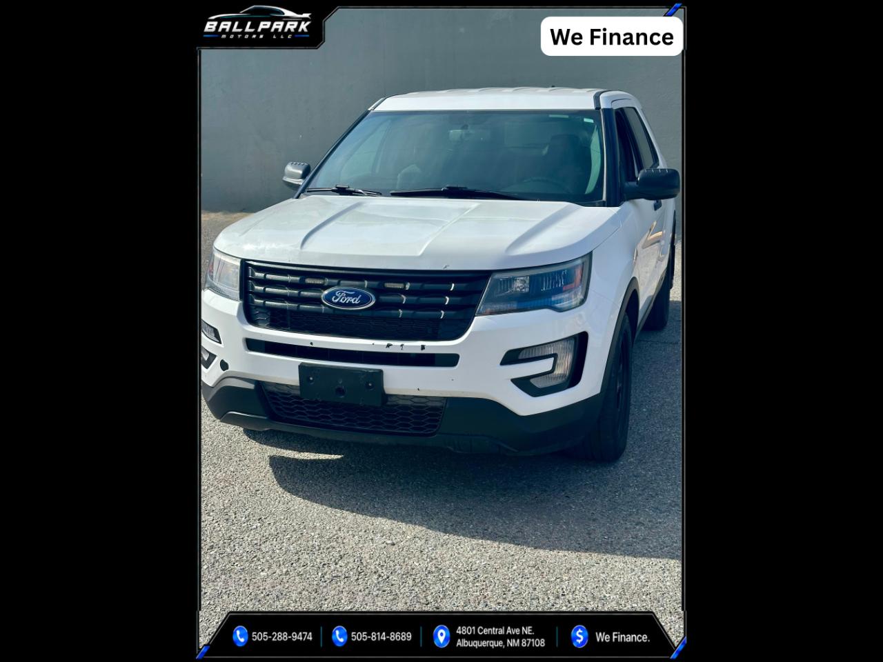 2018 Ford Explorer Police 4WD