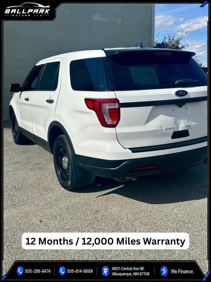Ford Explorer Police 4WD 2018
