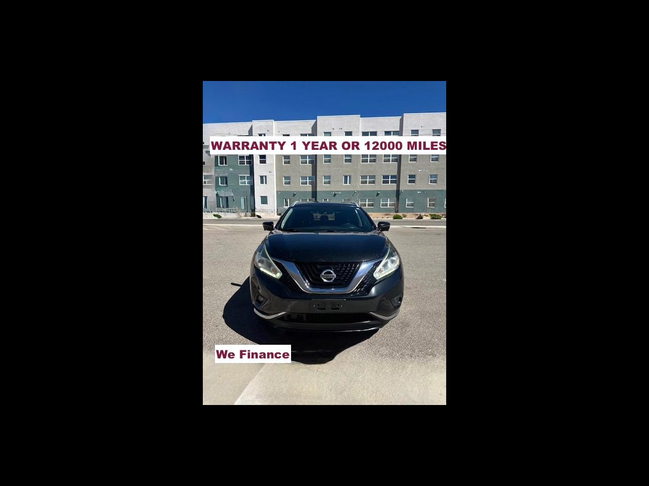 Nissan Murano Platinum AWD 2016