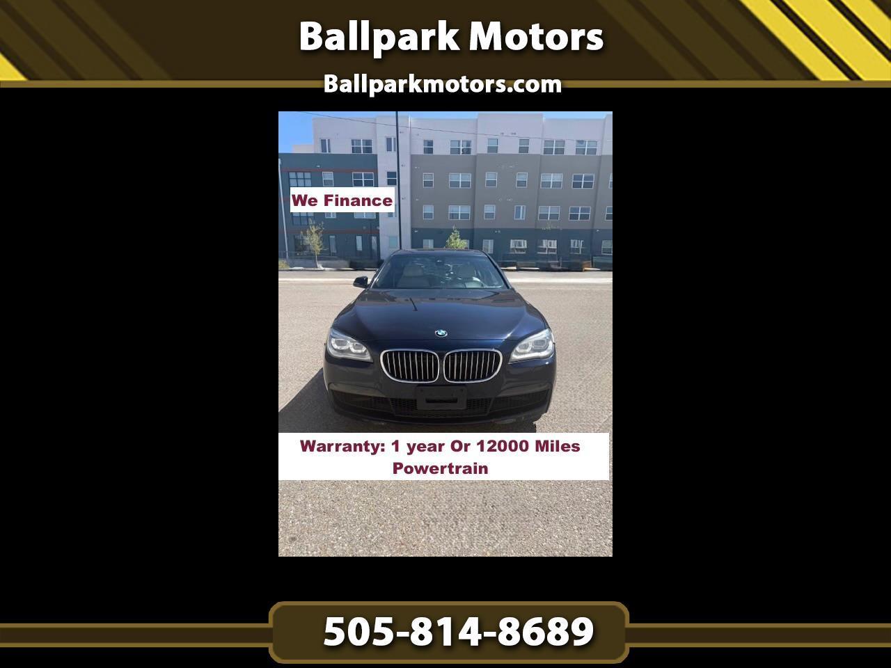 BMW 7-Series 750Li xDrive 2014