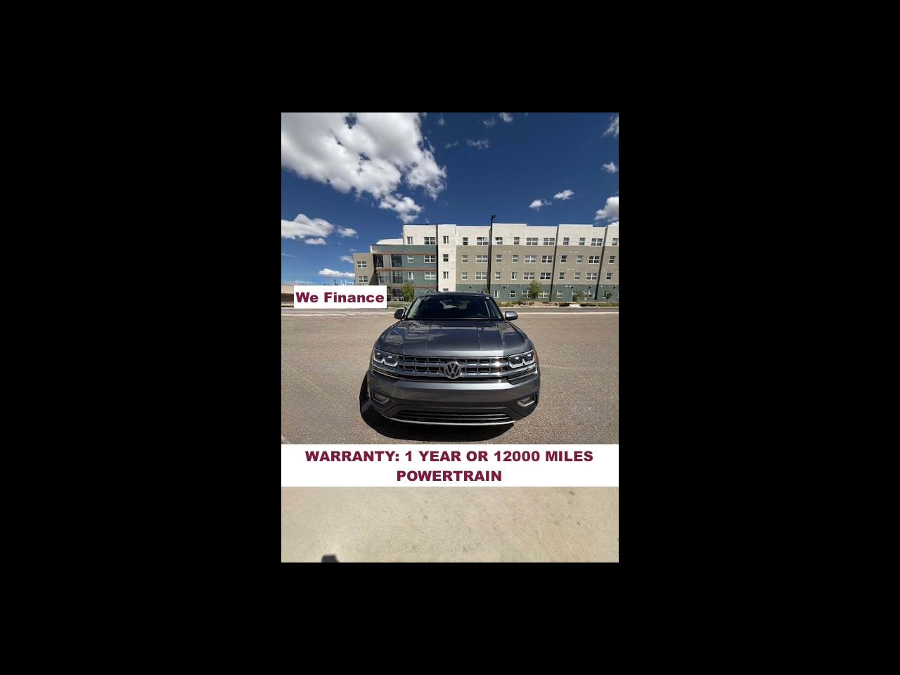 Volkswagen Atlas V6 SEL AWD 2018