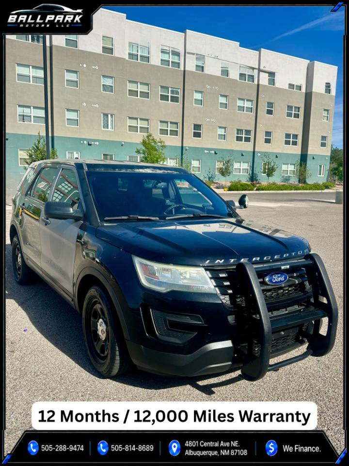 Ford Explorer Police 4WD 2016