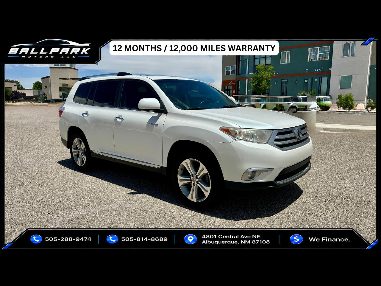 2012 Toyota Highlander Limited 4WD