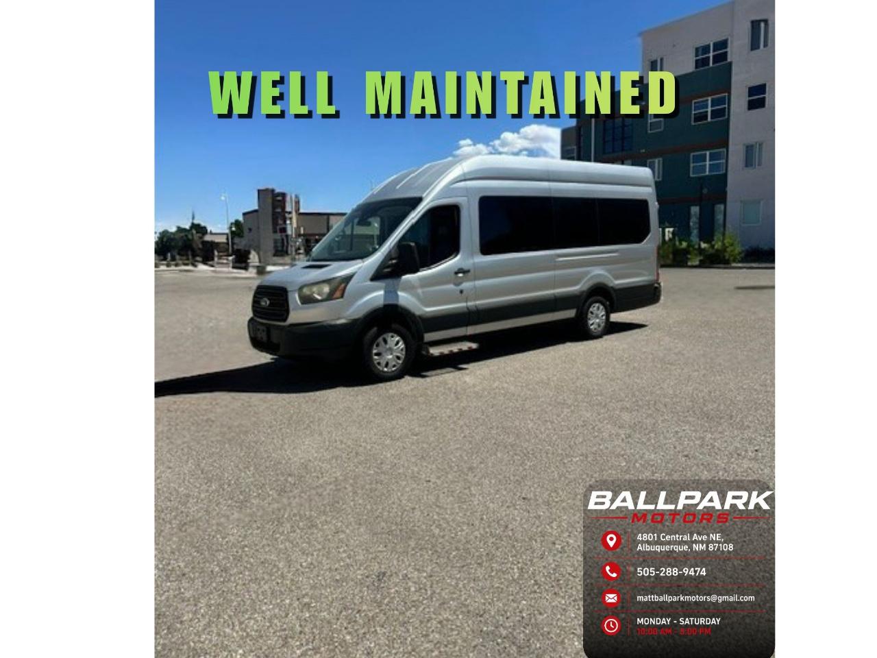 Ford Transit 350 Van High Roof w/Sliding Pass. 148-in. WB EL 2017