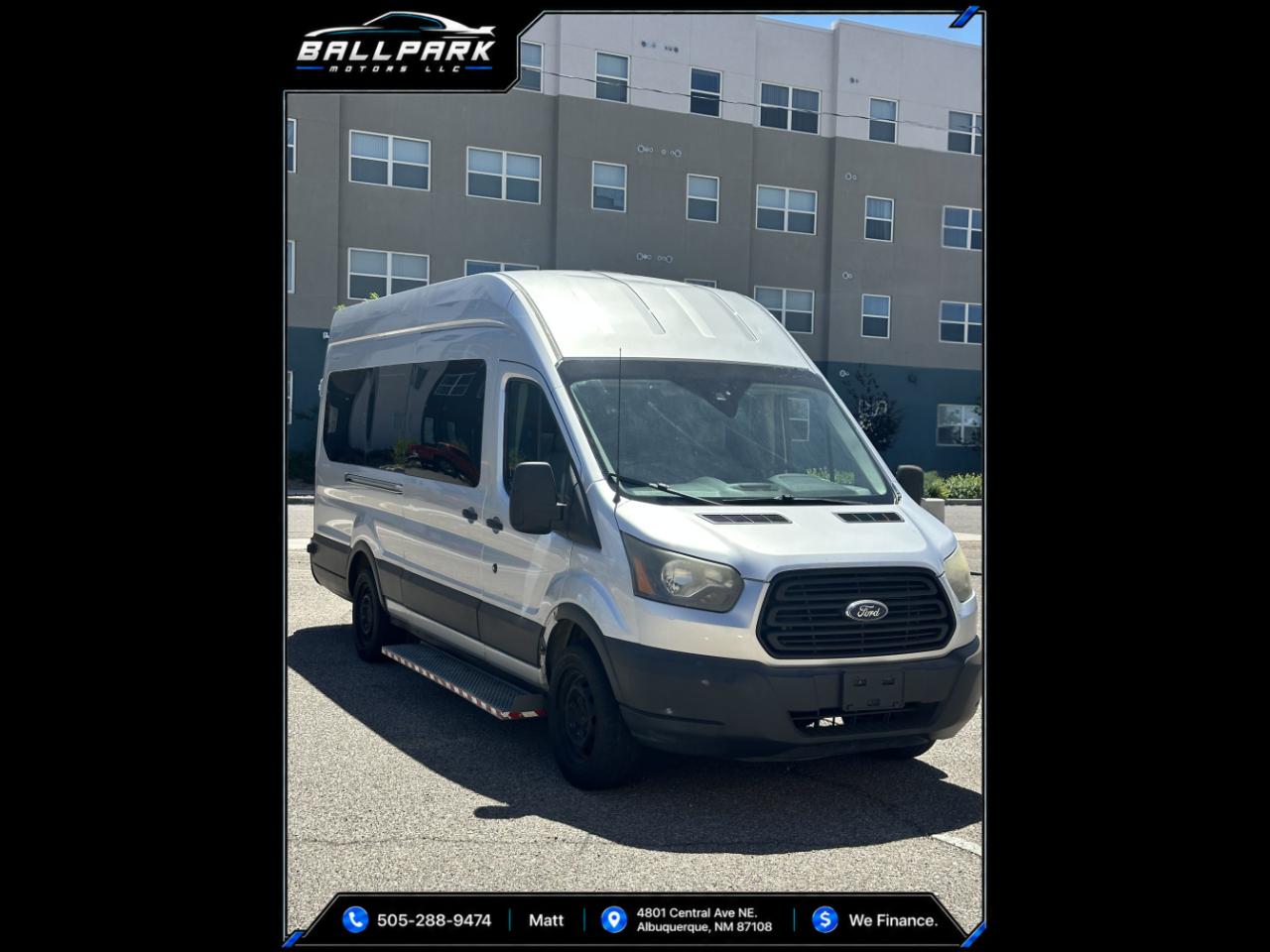 2017 Ford Transit 350 Van High Roof w/Sliding Pass. 148-in. WB EL