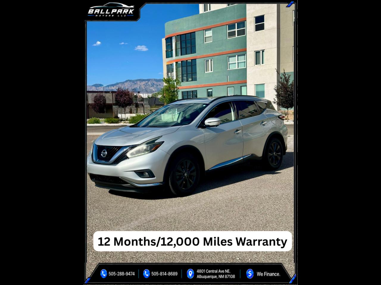 2018 Nissan Murano SV AWD