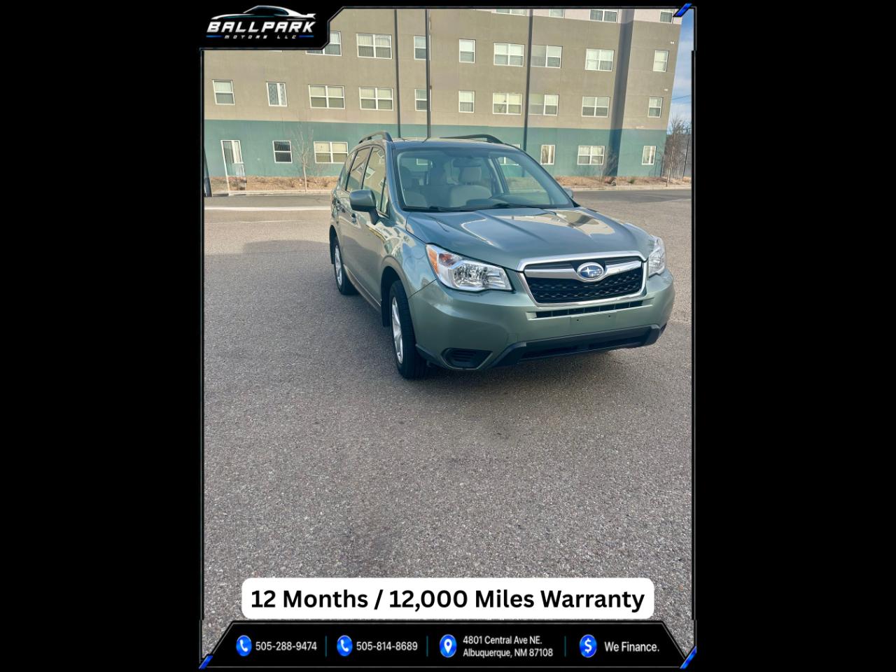 2017 Subaru Forester 2.5i Premium PZEV CVT