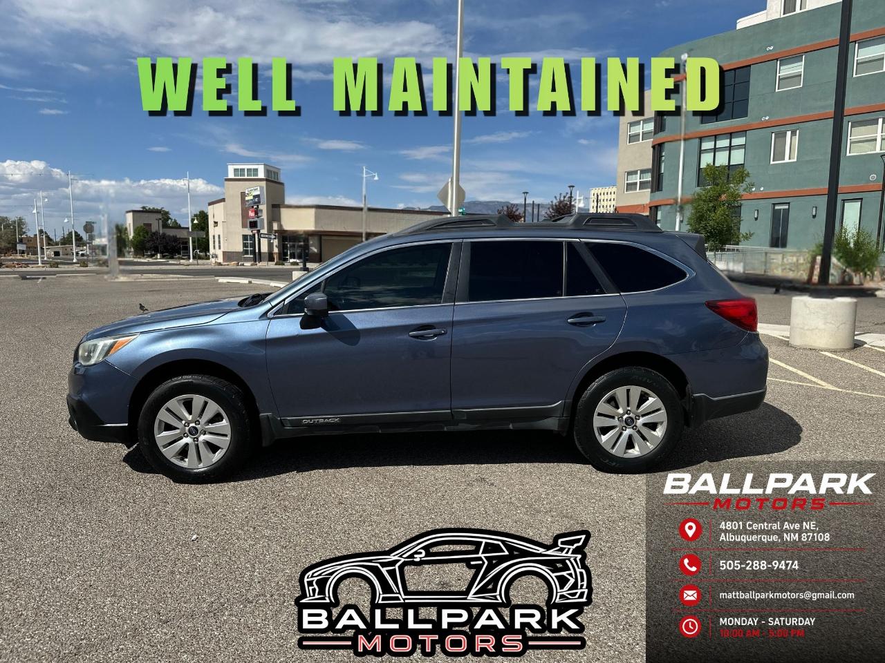 Subaru Outback 2.5i Premium 2016