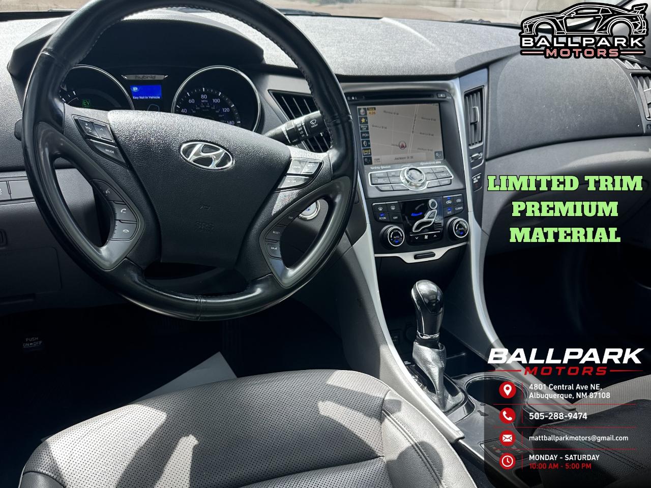 Hyundai Sonata Hybrid Sedan 2015