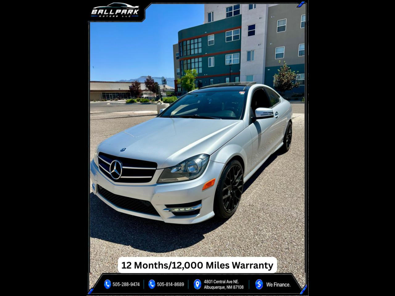 Mercedes-Benz C-Class C250 Coupe 2013