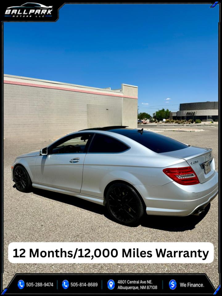 Mercedes-Benz C-Class C250 Coupe 2013