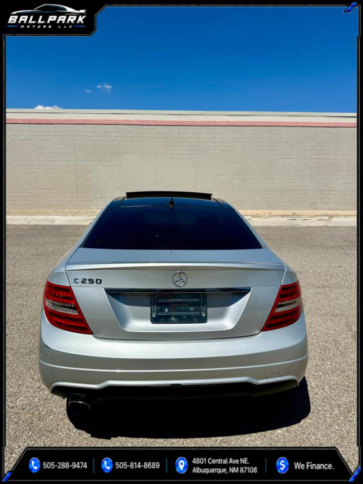 Mercedes-Benz C-Class C250 Coupe 2013
