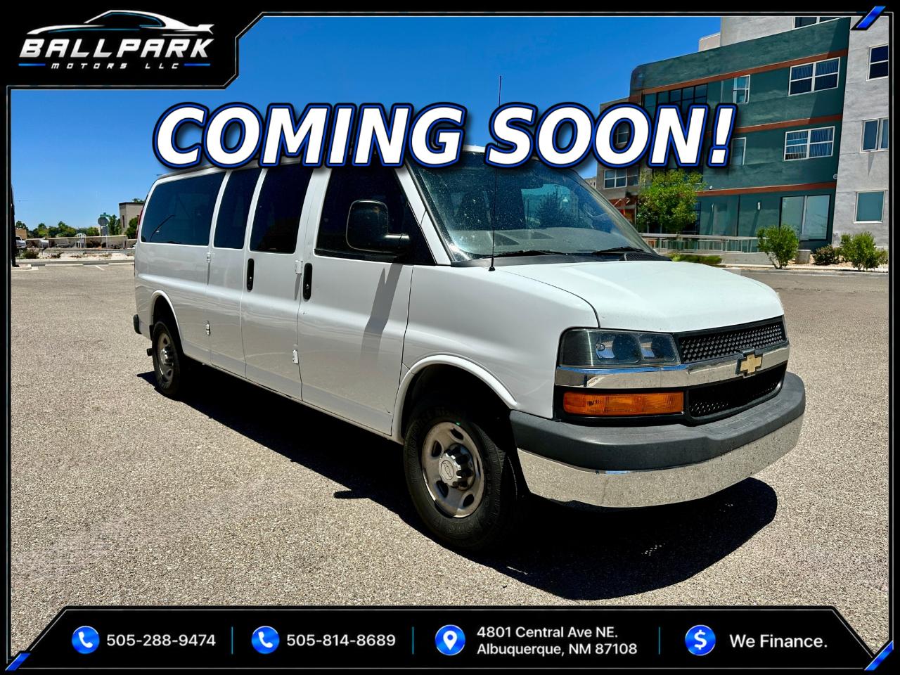 Chevrolet Express LT 3500 Extended 2017