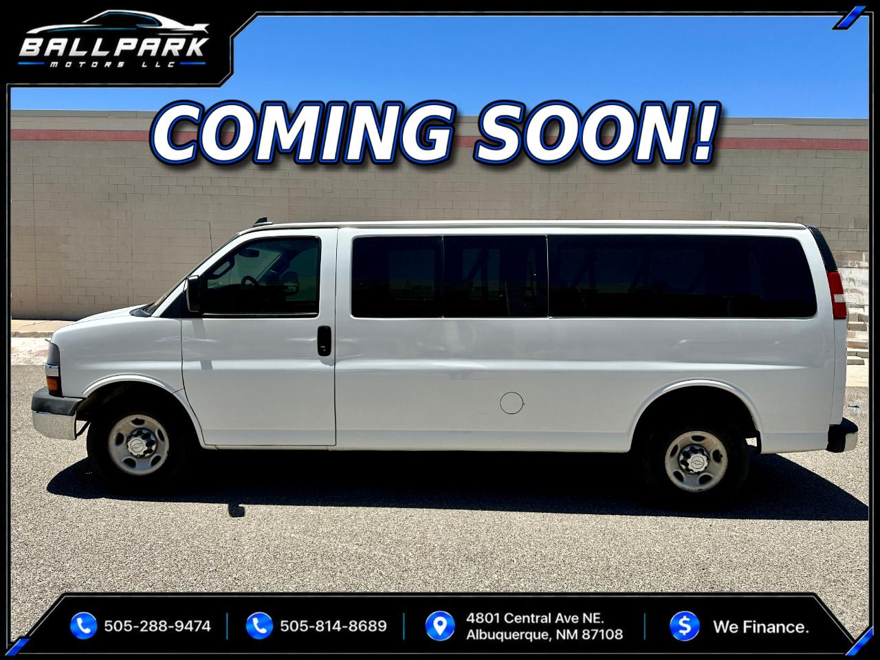 Chevrolet Express LT 3500 Extended 2017