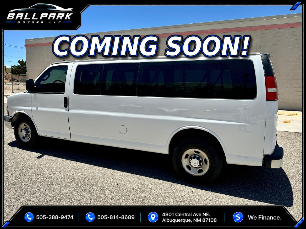 Chevrolet Express LT 3500 Extended 2017
