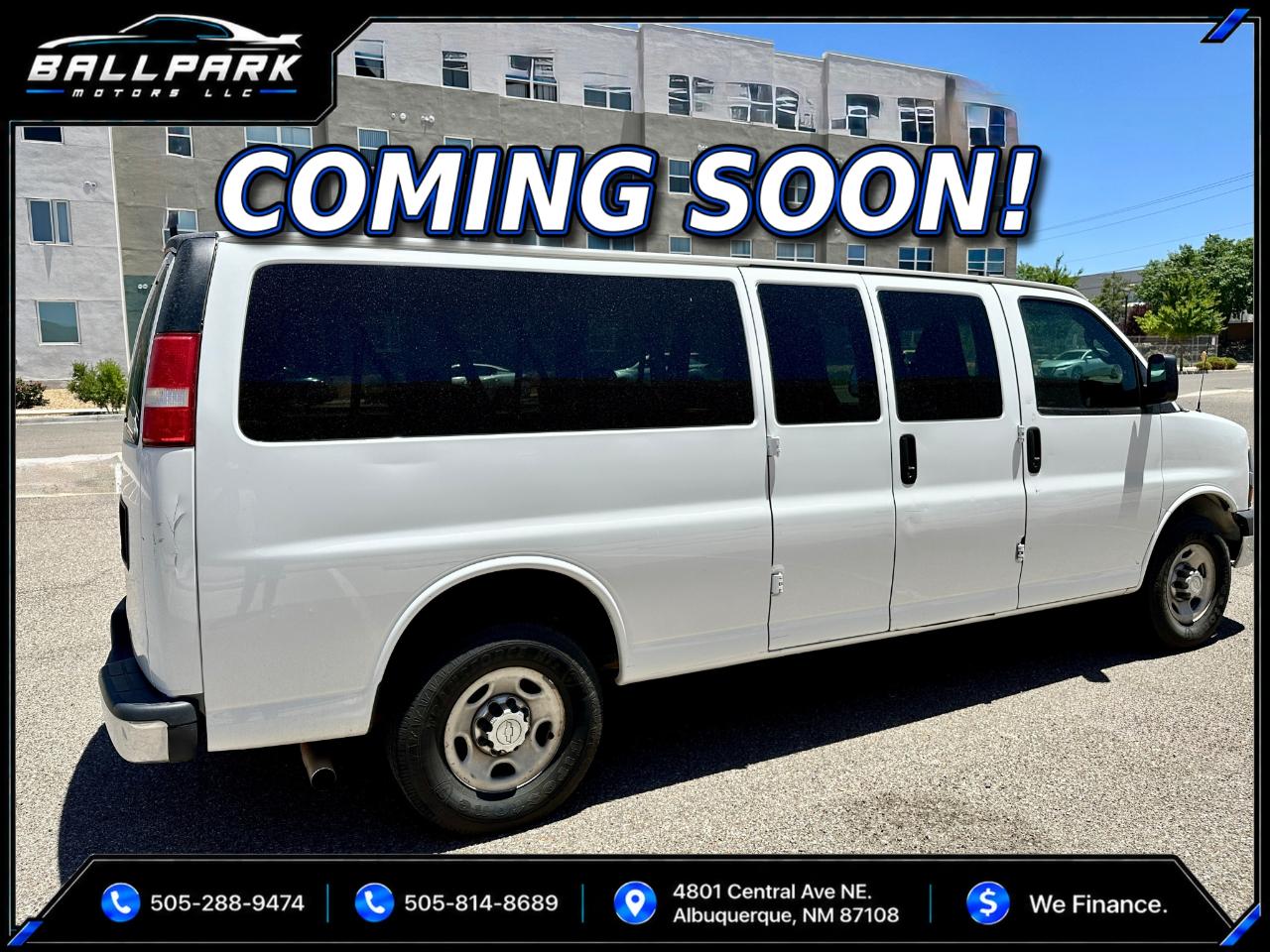 Chevrolet Express LT 3500 Extended 2017